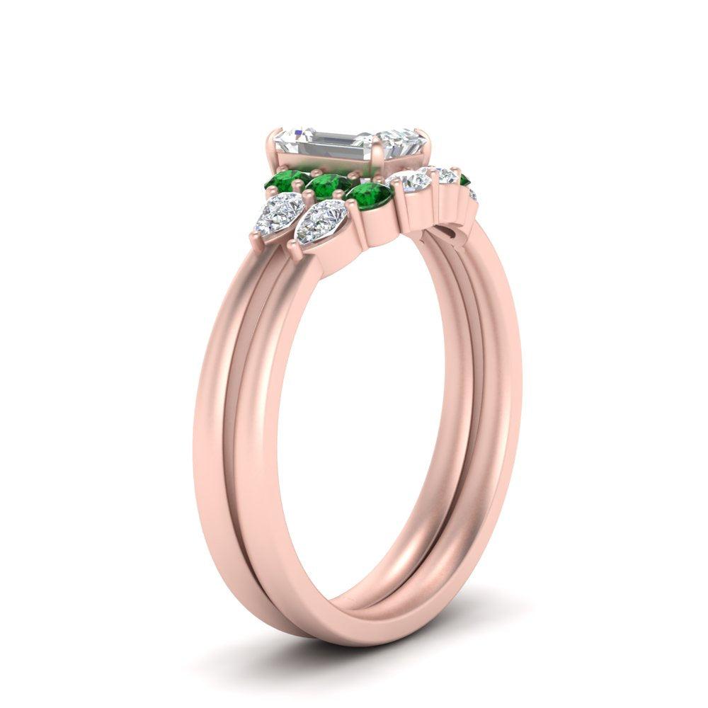 pear-accent-emerald-emerald-cut-wedding-ring-set-in-FD9289EMGEMGR-ANGLE3-NL-RG