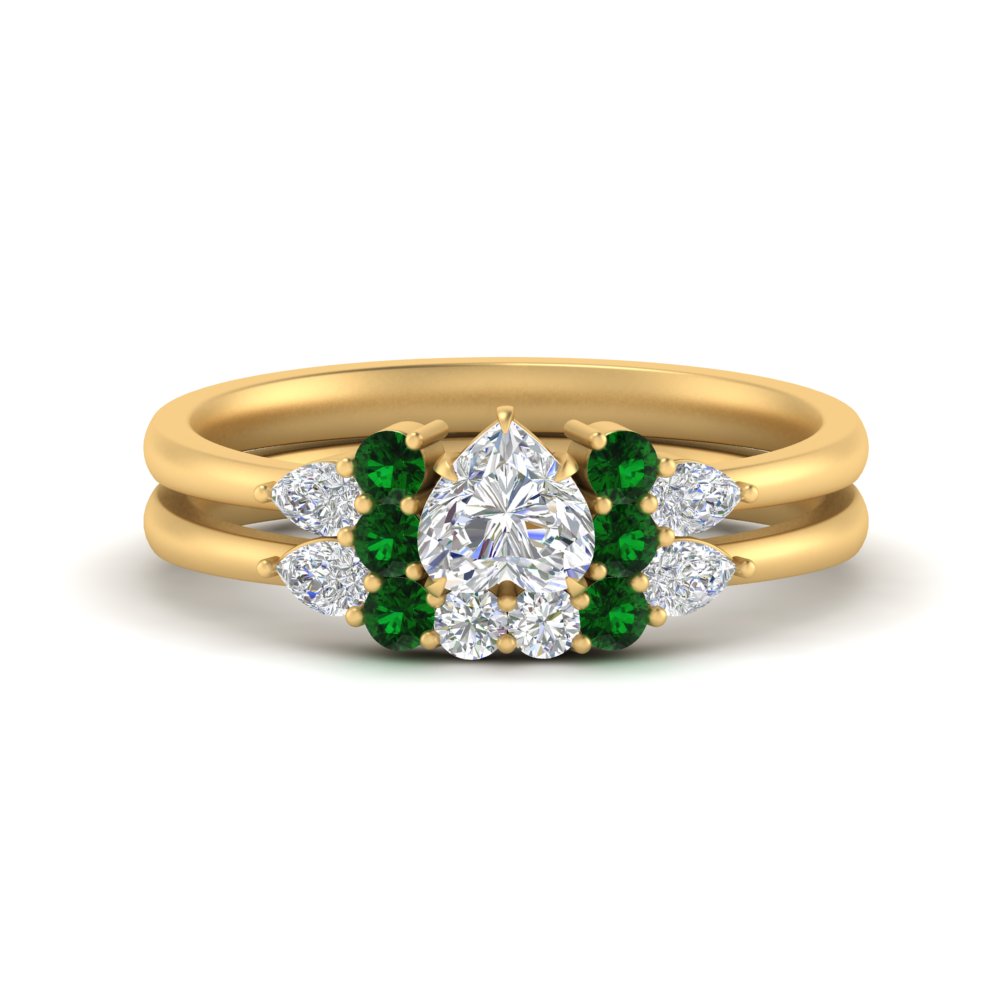 pear-accent-emerald-heart-shaped-wedding-ring-set-in-FD9289HTGEMGR-ANGLE3-NL-YG