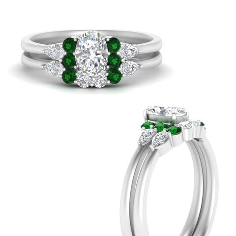 pear-accent-emerald-oval-shaped-wedding-ring-set-in-FD9289OVGEMGR-ANGLE3-NL-WG
