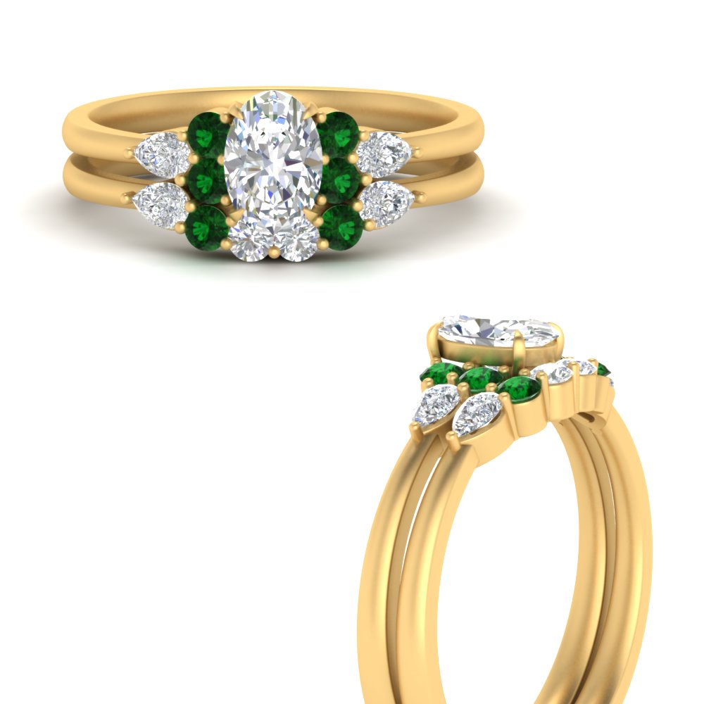pear-accent-emerald-oval-shaped-wedding-ring-set-in-FD9289OVGEMGR-ANGLE3-NL-YG