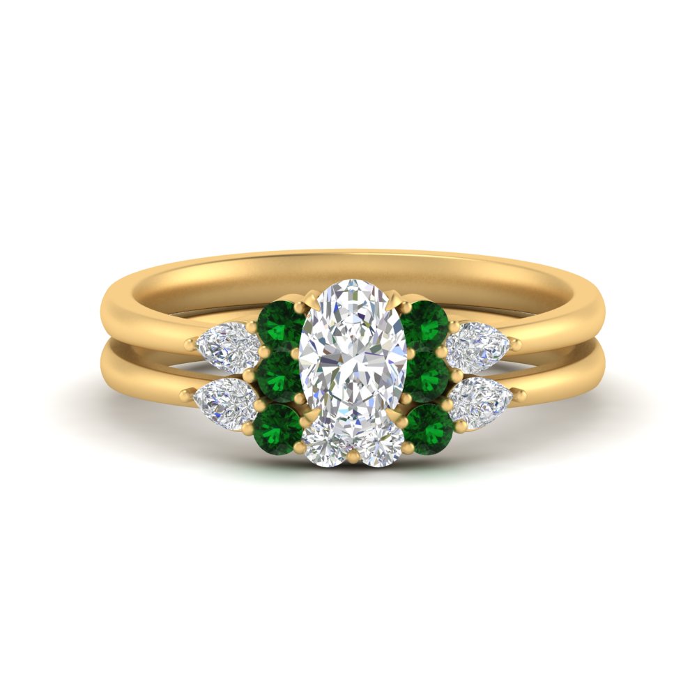 pear-accent-emerald-oval-shaped-wedding-ring-set-in-FD9289OVGEMGR-ANGLE3-NL-YG