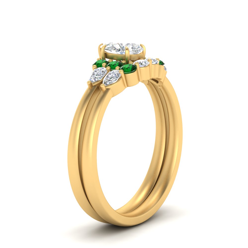 pear-accent-emerald-pear-shaped-wedding-ring-set-in-FD9289PEGEMGR-ANGLE3-NL-YG