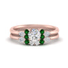 Load image into Gallery viewer, pear-accent-emerald-round-cut-wedding-ring-set-in-FD9289ROGEMGR-ANGLE3-NL-RG
