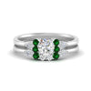 Load image into Gallery viewer, pear-accent-emerald-round-cut-wedding-ring-set-in-FD9289ROGEMGR-ANGLE3-NL-WG