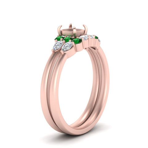 pear-accent-emerald-semi-mount-wedding-ring-set-in-FD9289SMGEMGR-ANGLE3-NL-RG