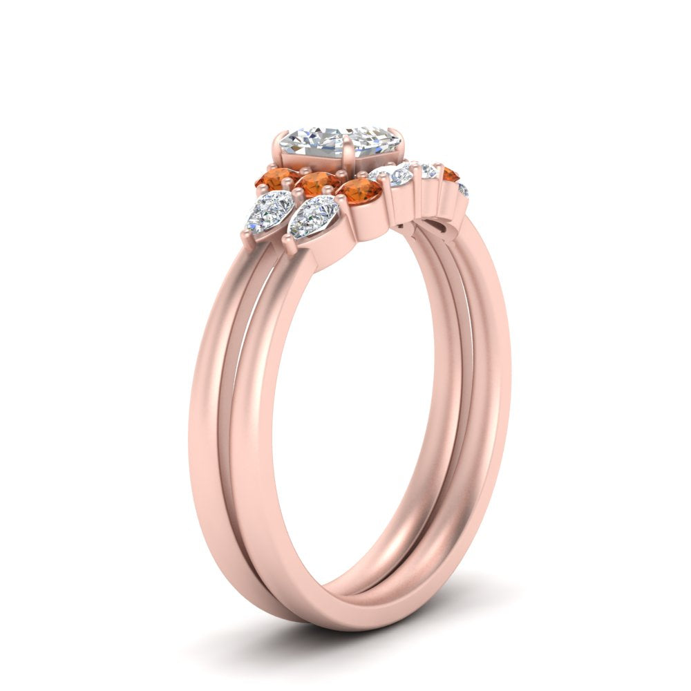 pear-accent-orange-sapphire-asscher-cut-wedding-ring-set-in-FD9289ASGSAOR-ANGLE3-NL-RG