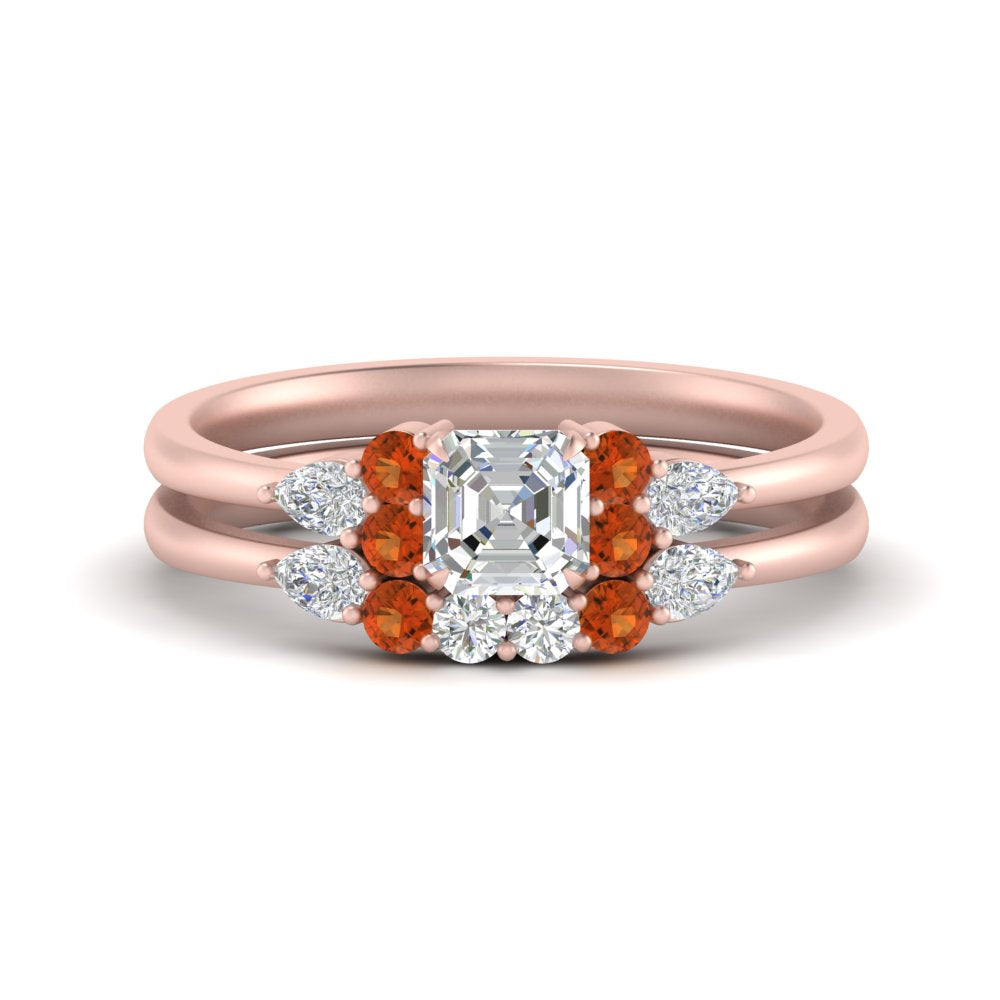 pear-accent-orange-sapphire-asscher-cut-wedding-ring-set-in-FD9289ASGSAOR-ANGLE3-NL-RG