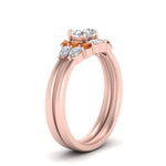 Load image into Gallery viewer, pear-accent-orange-sapphire-heart-shaped-wedding-ring-set-in-FD9289HTGSAOR-ANGLE3-NL-RG
