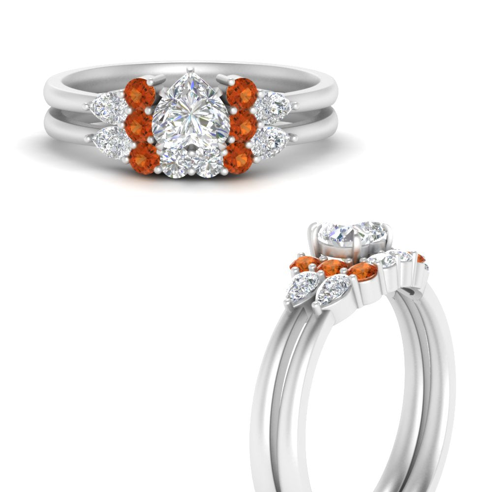 pear-accent-orange-sapphire-heart-shaped-wedding-ring-set-in-FD9289HTGSAOR-ANGLE3-NL-WG