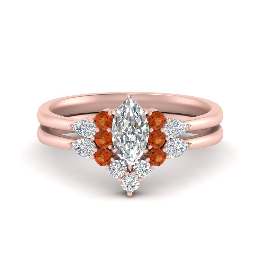 pear-accent-orange-sapphire-marquise-cut-wedding-ring-set-in-FD9289MQGSAOR-ANGLE3-NL-RG