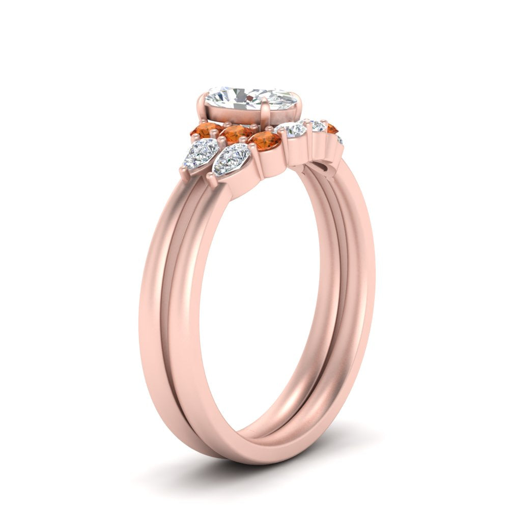 pear-accent-orange-sapphire-oval-shaped-wedding-ring-set-in-FD9289OVGSAOR-ANGLE3-NL-RG