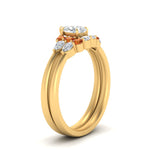 Load image into Gallery viewer, pear-accent-orange-sapphire-pear-shaped-wedding-ring-set-in-FD9289PEGSAOR-ANGLE3-NL-YG
