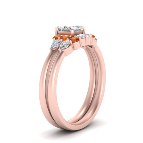 pear-accent-orange-sapphire-princess-cut-wedding-ring-set-in-FD9289PRGSAOR-ANGLE3-NL-RG