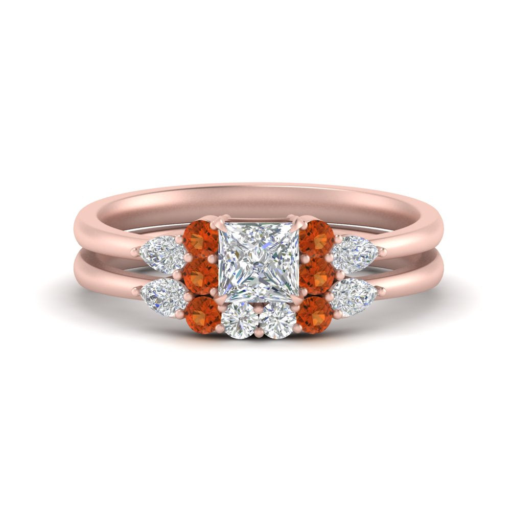 pear-accent-orange-sapphire-princess-cut-wedding-ring-set-in-FD9289PRGSAOR-ANGLE3-NL-RG