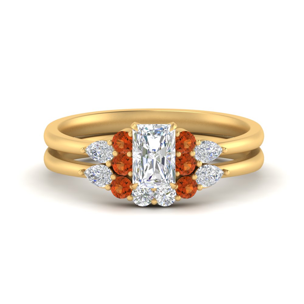 pear-accent-orange-sapphire-radiant-cut-wedding-ring-set-in-FD9289RAGSAOR-ANGLE3-NL-YG