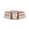 Load image into Gallery viewer, pear-accent-orange-sapphire-round-cut-wedding-ring-set-in-FD9289ROGSAOR-ANGLE3-NL-RG