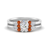 Load image into Gallery viewer, pear-accent-orange-sapphire-round-cut-wedding-ring-set-in-FD9289ROGSAOR-ANGLE3-NL-WG