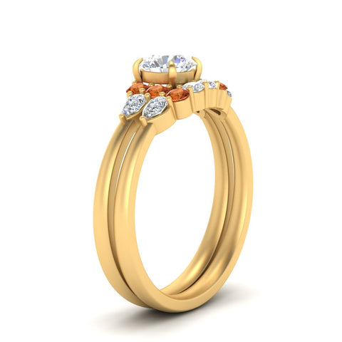 pear-accent-orange-sapphire-round-cut-wedding-ring-set-in-FD9289ROGSAOR-ANGLE3-NL-YG