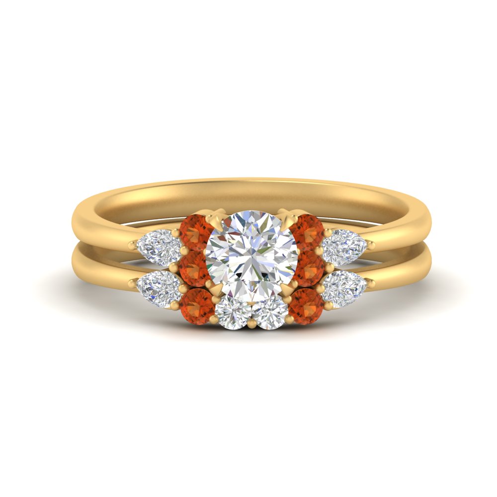 pear-accent-orange-sapphire-round-cut-wedding-ring-set-in-FD9289ROGSAOR-ANGLE3-NL-YG