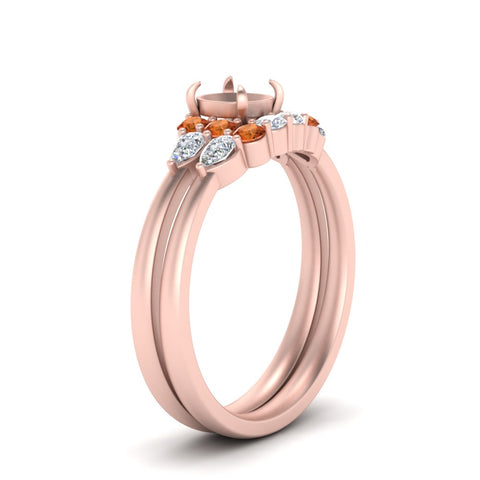 pear-accent-orange-sapphire-semi-mount-wedding-ring-set-in-FD9289SMGSAOR-ANGLE3-NL-RG