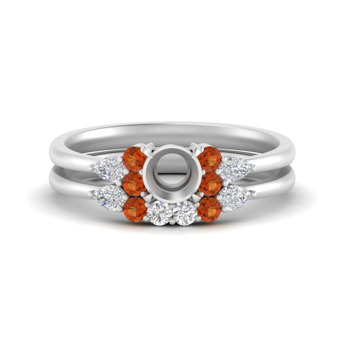 pear-accent-orange-sapphire-semi-mount-wedding-ring-set-in-FD9289SMGSAOR-ANGLE3-NL-WG