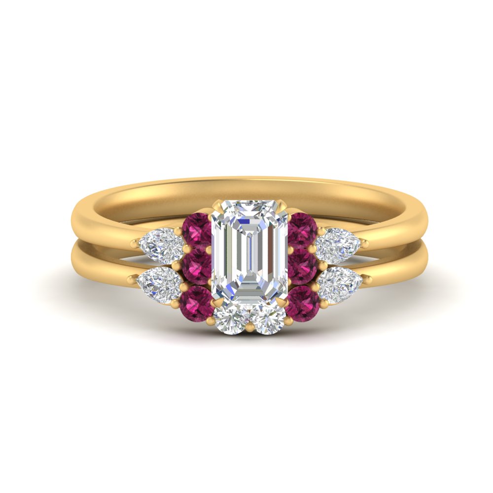 pear-accent-pink-sapphire-emerald-cut-wedding-ring-set-in-FD9289EMGSADRPI-ANGLE3-NL-YG