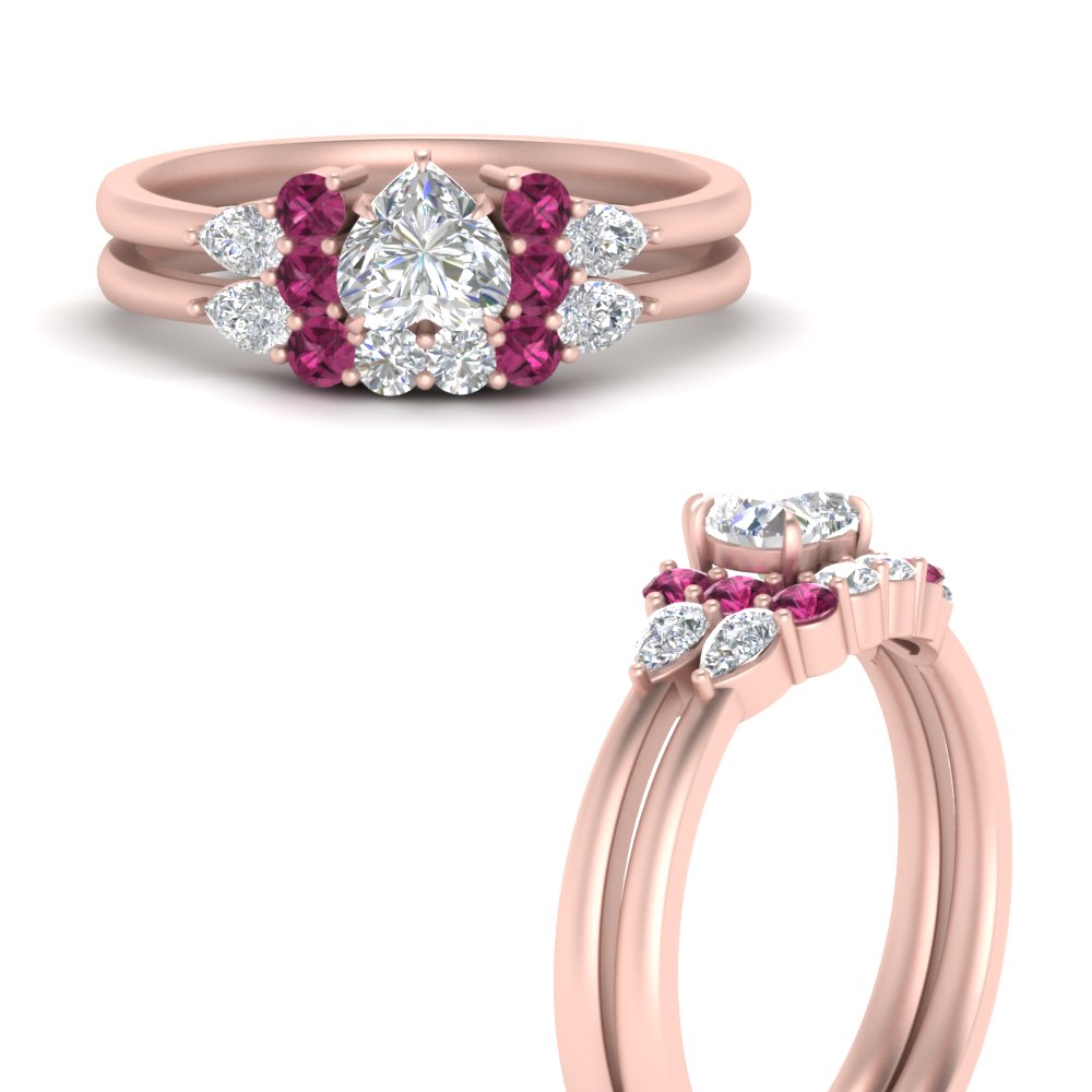 pear-accent-pink-sapphire-heart-shaped-wedding-ring-set-in-FD9289HTGSADRPI-ANGLE3-NL-RG