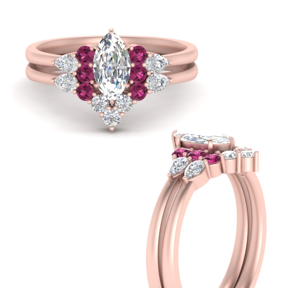 pear-accent-pink-sapphire-marquise-cut-wedding-ring-set-in-FD9289MQGSADRPI-ANGLE3-NL-RG