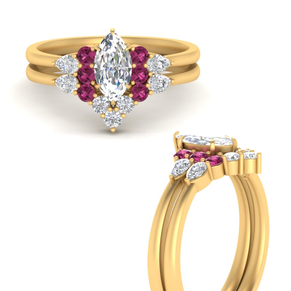 pear-accent-pink-sapphire-marquise-cut-wedding-ring-set-in-FD9289MQGSADRPI-ANGLE3-NL-YG