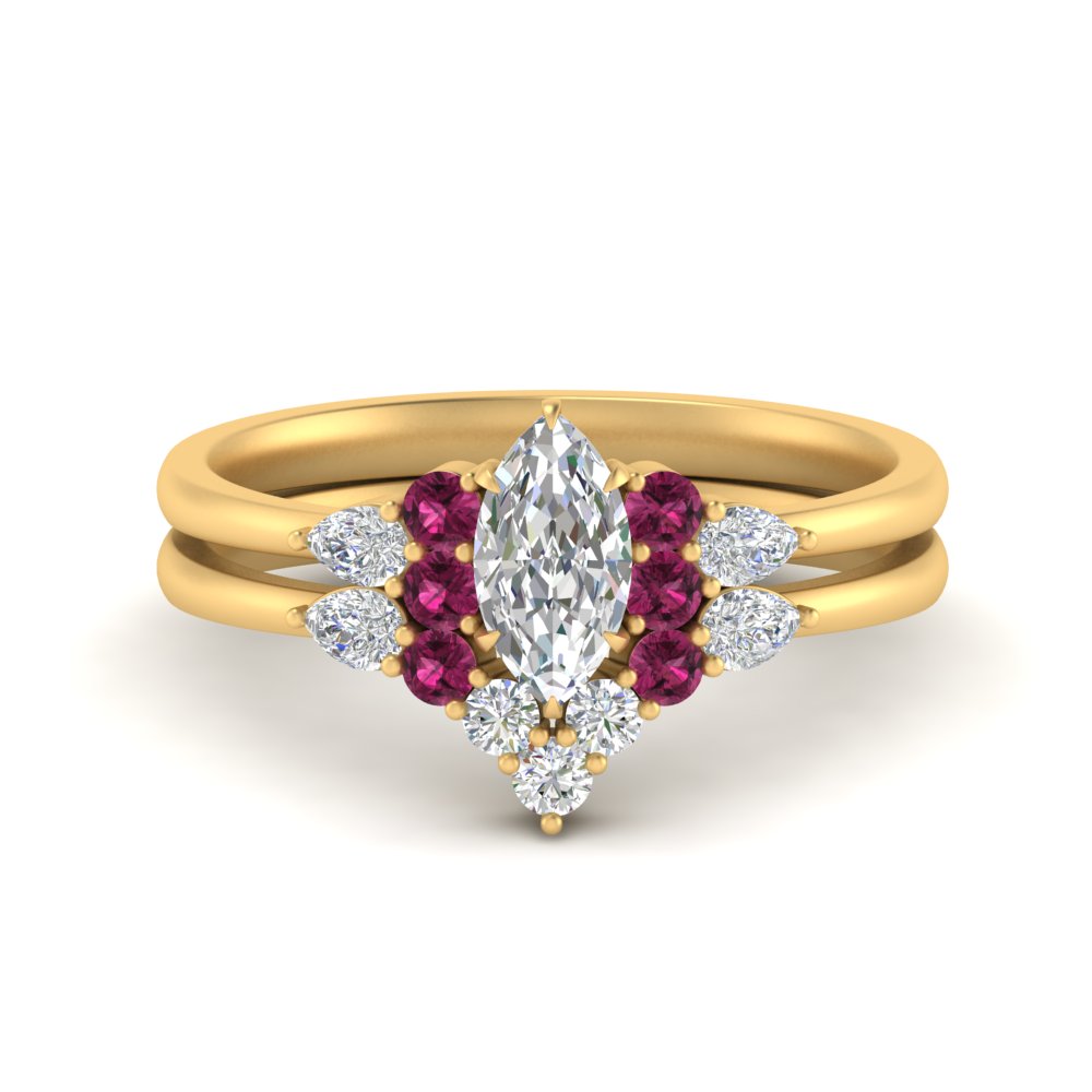 pear-accent-pink-sapphire-marquise-cut-wedding-ring-set-in-FD9289MQGSADRPI-ANGLE3-NL-YG