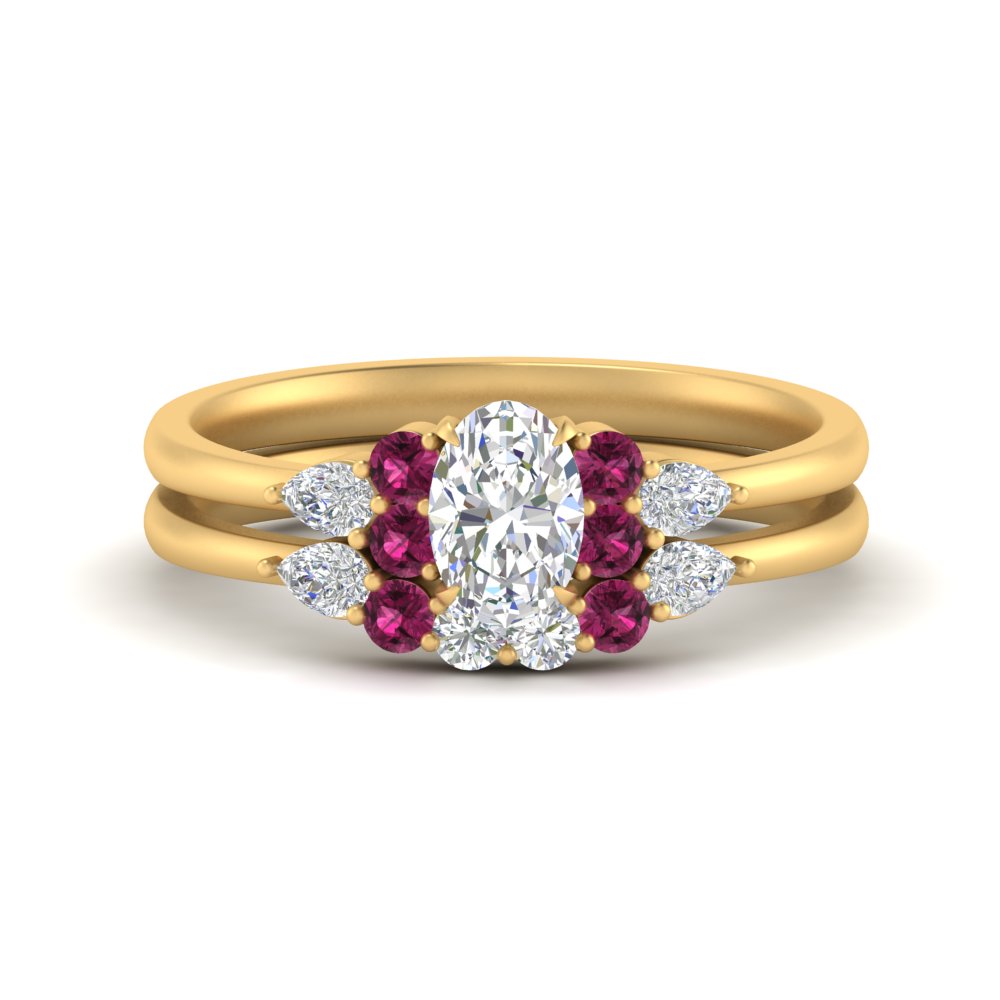pear-accent-pink-sapphire-oval-shaped-wedding-ring-set-in-FD9289OVGSADRPI-ANGLE3-NL-YG