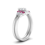 Load image into Gallery viewer, pear-accent-pink-sapphire-pear-shaped-wedding-ring-set-in-FD9289PEGSADRPI-ANGLE3-NL-WG
