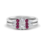 Load image into Gallery viewer, pear-accent-pink-sapphire-pear-shaped-wedding-ring-set-in-FD9289PEGSADRPI-ANGLE3-NL-WG
