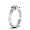 Load image into Gallery viewer, pear-accent-pink-sapphire-princess-cut-wedding-ring-set-in-FD9289PRGSADRPI-ANGLE3-NL-WG