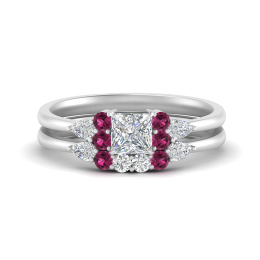 pear-accent-pink-sapphire-princess-cut-wedding-ring-set-in-FD9289PRGSADRPI-ANGLE3-NL-WG