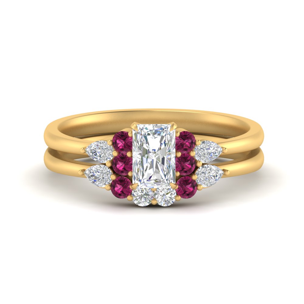 pear-accent-pink-sapphire-radiant-cut-wedding-ring-set-in-FD9289RAGSADRPI-ANGLE3-NL-YG