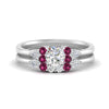 Load image into Gallery viewer, pear-accent-pink-sapphire-round-cut-wedding-ring-set-in-FD9289ROGSADRPI-ANGLE3-NL-WG