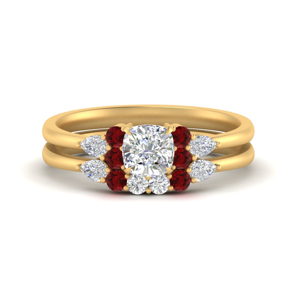 pear-accent-ruby-cushion-cut-wedding-ring-set-in-FD9289CUGRUDR-ANGLE3-NL-YG