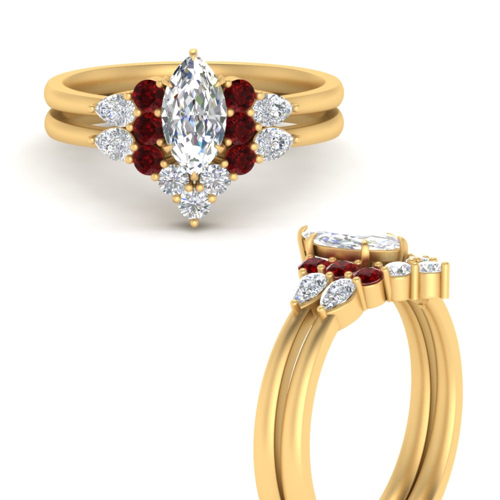 pear-accent-ruby-marquise-cut-wedding-ring-set-in-FD9289MQGRUDR-ANGLE3-NL-YG