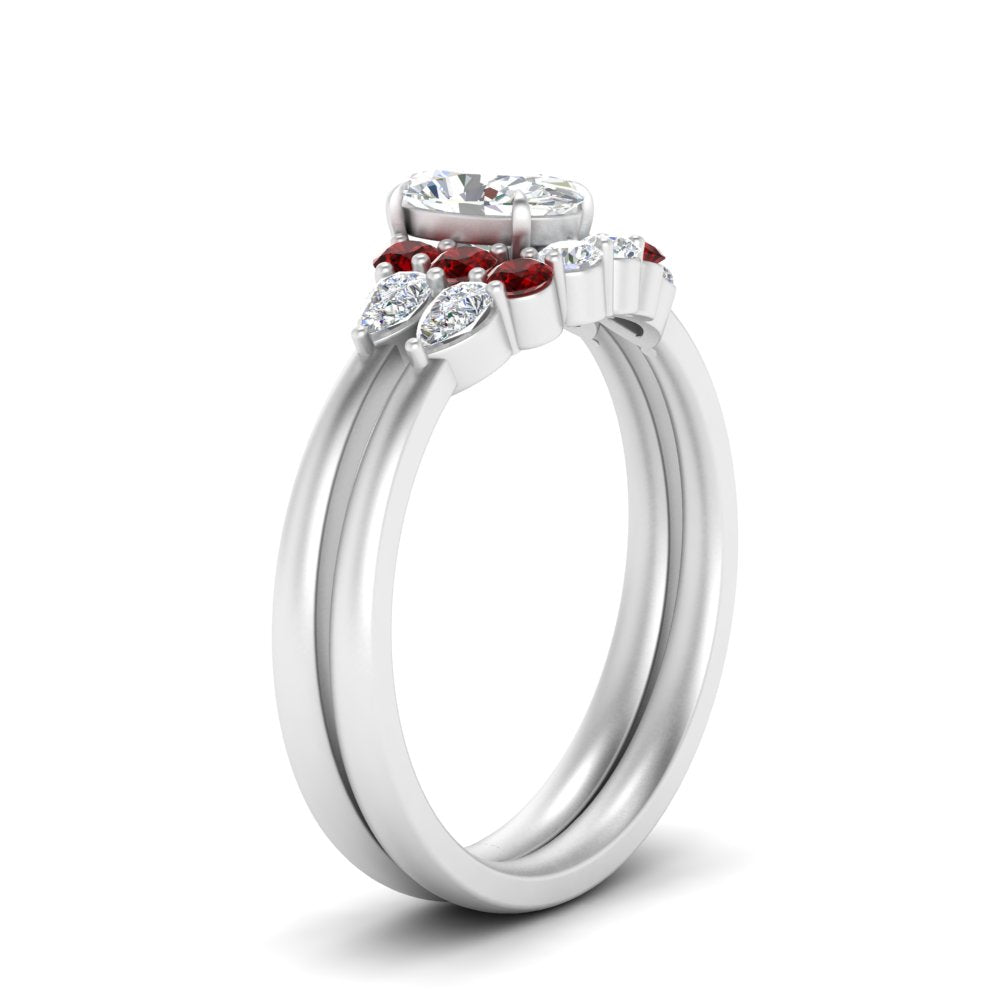 pear-accent-ruby-oval-shaped-wedding-ring-set-in-FD9289OVGRUDR-ANGLE3-NL-WG
