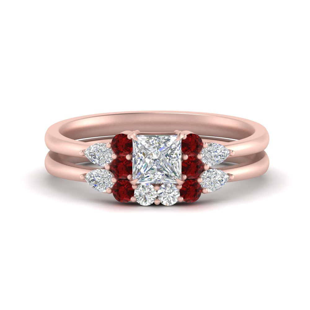 pear-accent-ruby-princess-cut-wedding-ring-set-in-FD9289PRGRUDR-ANGLE3-NL-RG