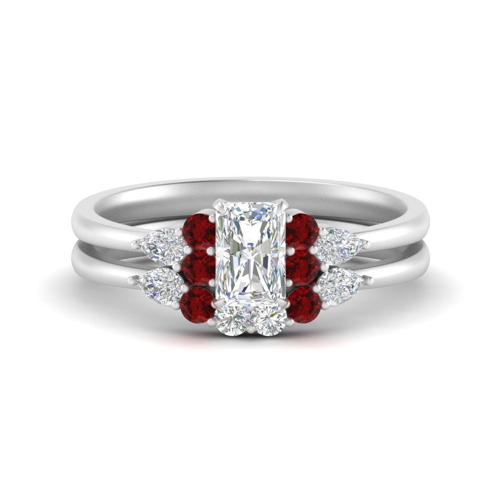 pear-accent-ruby-radiant-cut-wedding-ring-set-in-FD9289RAGRUDR-ANGLE3-NL-WG