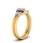 Load image into Gallery viewer, pear-accent-sapphire-asscher-cut-wedding-ring-set-in-FD9289ASGSABL-ANGLE3-NL-YG
