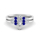Load image into Gallery viewer, pear-accent-sapphire-marquise-cut-wedding-ring-set-in-FD9289MQGSABL-ANGLE3-NL-WG

