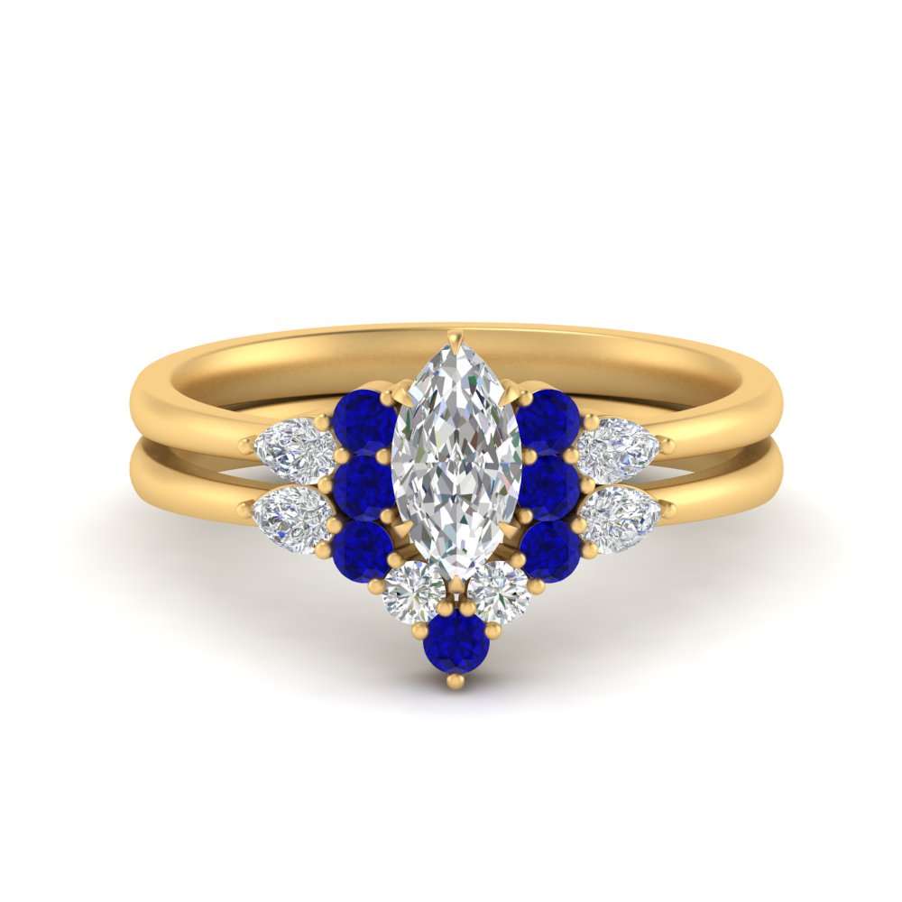 pear-accent-sapphire-marquise-cut-wedding-ring-set-in-FD9289MQGSABL-ANGLE3-NL-YG