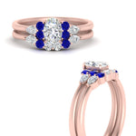 Load image into Gallery viewer, pear-accent-sapphire-oval-shaped-wedding-ring-set-in-FD9289OVGSABL-ANGLE3-NL-RG
