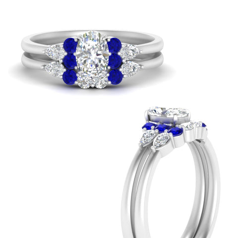 pear-accent-sapphire-oval-shaped-wedding-ring-set-in-FD9289OVGSABL-ANGLE3-NL-WG