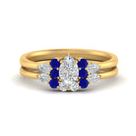 Load image into Gallery viewer, pear-accent-sapphire-pear-shaped-wedding-ring-set-in-FD9289PEGSABL-ANGLE3-NL-YG
