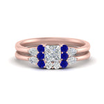 Load image into Gallery viewer, pear-accent-sapphire-princess-cut-wedding-ring-set-in-FD9289PRGSABL-ANGLE3-NL-RG
