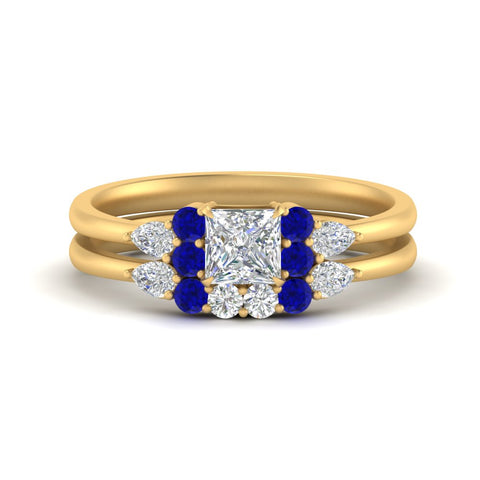 pear-accent-sapphire-princess-cut-wedding-ring-set-in-FD9289PRGSABL-ANGLE3-NL-YG